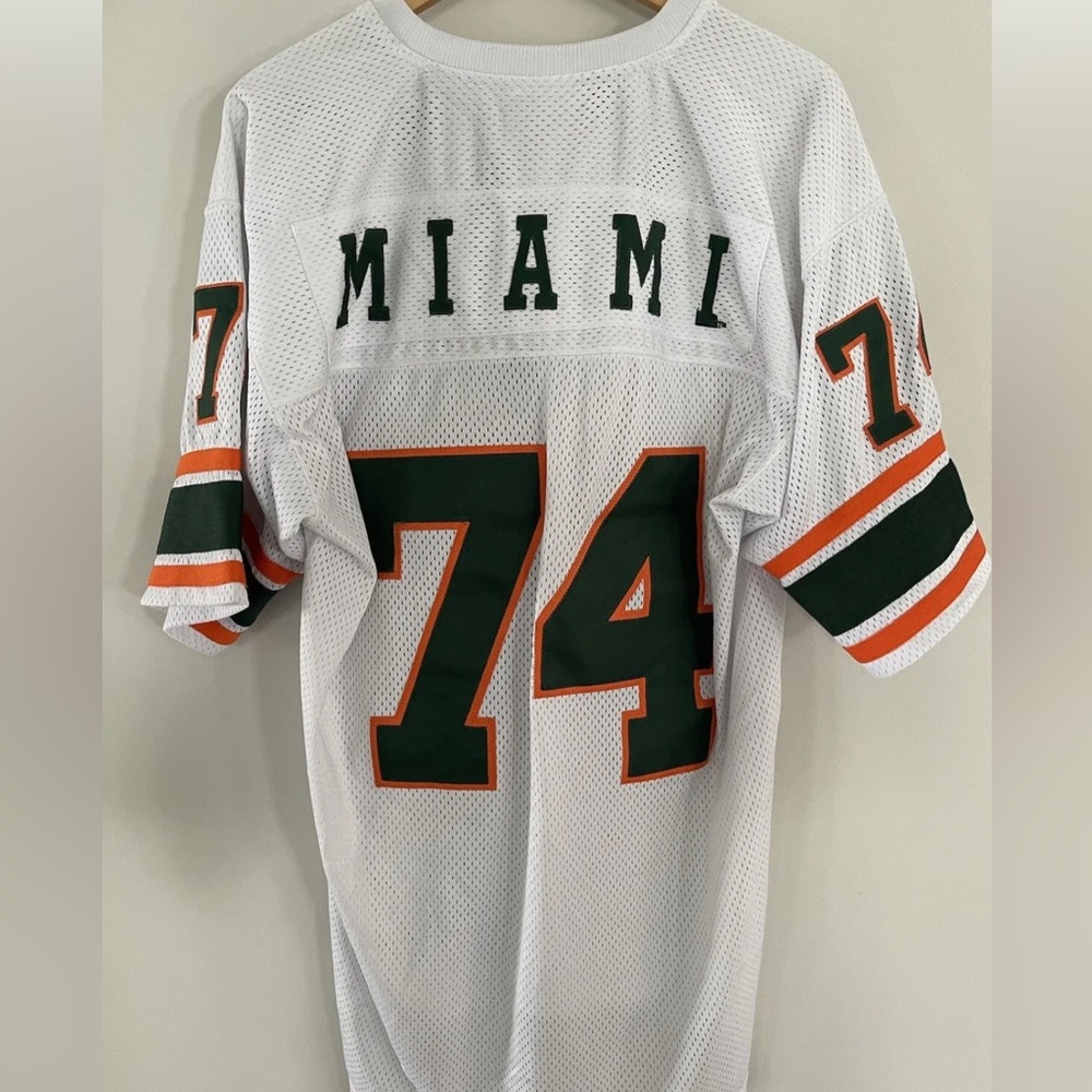 Miami Hurricanes Football Jersey. Used. Size Adult Large - Picture 2 of 10